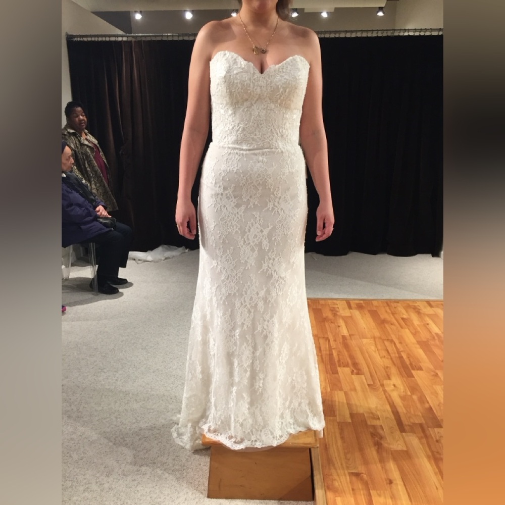 Strapless Ivory Wedding Dress